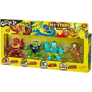 Heroes of Goo Jit Zu Special Edition Box Set Pack (All Star 4 Pack)