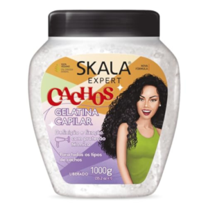 SKALA Linha Expert - Gelatina Capilar Cachos 1000 Gr - (Expert Collection - Curls Hair Jelly Cream Net 35.2 Oz