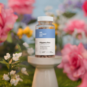 Slippery Box Feminine Care for Vaginal Health - 60 Fast-Acting Capsules for Women's Wellness, pH Balance, and Intimate Support